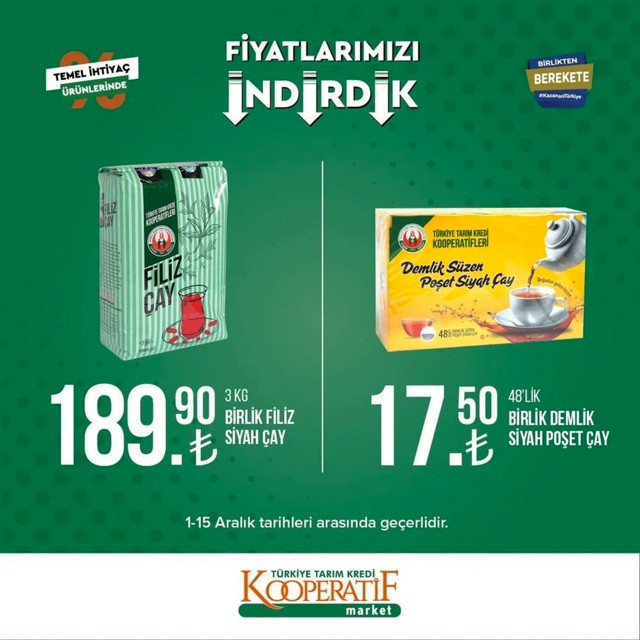 Tarım Kredi'de aralık ayı indirimli ürünler listesi katalog açıklandı - Resim: 2