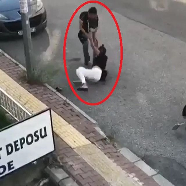 Samsun'da kurye ve müşteri arasında kavga - Resim: 1