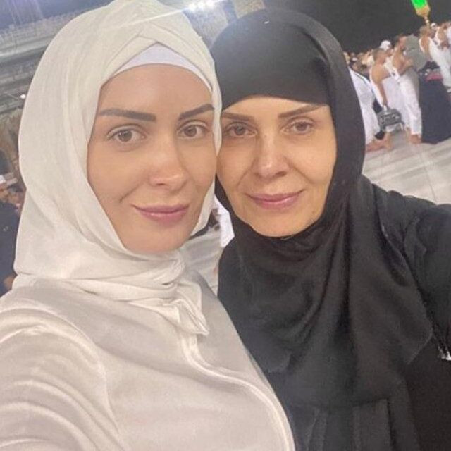 Manken Irmak Atuk annesi Sevim Atuk ile kutsal topraklara umreye gittiler! - Resim: 2