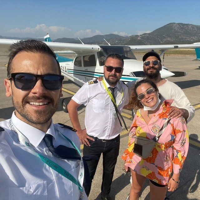 Kilo verince iş bulamayan Ümit Erdim pilot oldu ilk yolcuları bakın hangi ünlüler - Resim: 3