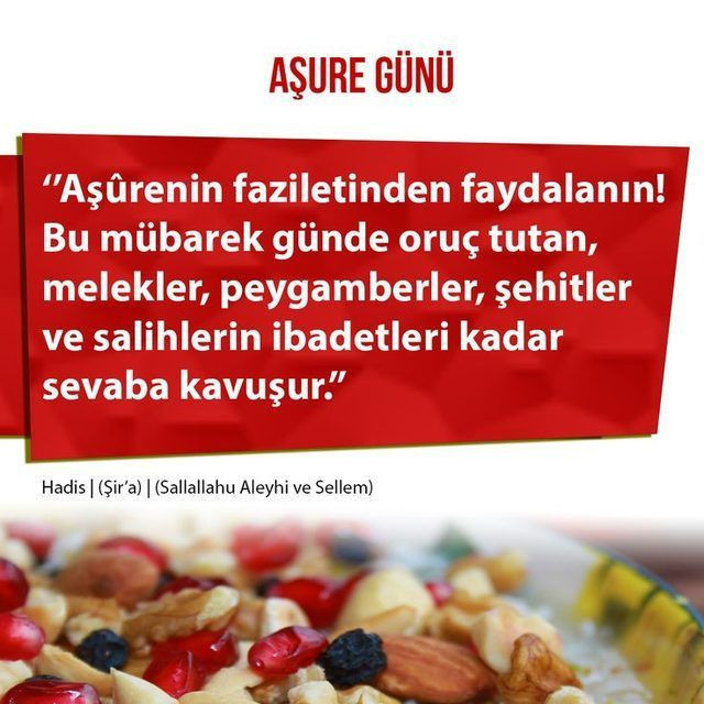 Aşure günü mesajları resimli kısa aşure günü tebrikleri-yeni 2021 - Resim: 4