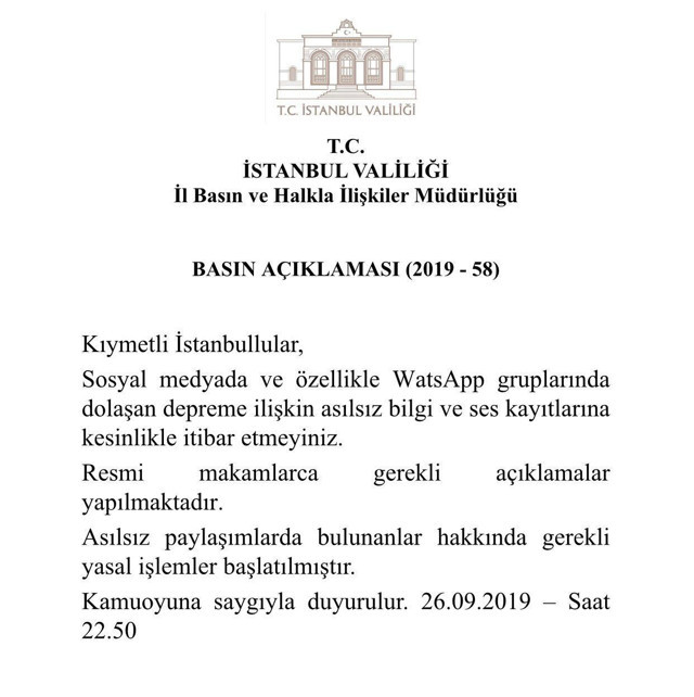 İstanbul depremi sonrası sosyal medya uyarısı Deprem olacak ses kaydı - Resim: 0