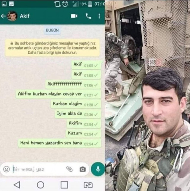 İdlib'de şehit olan Mehmetçiğe ablasının son mesajları - Resim: 0