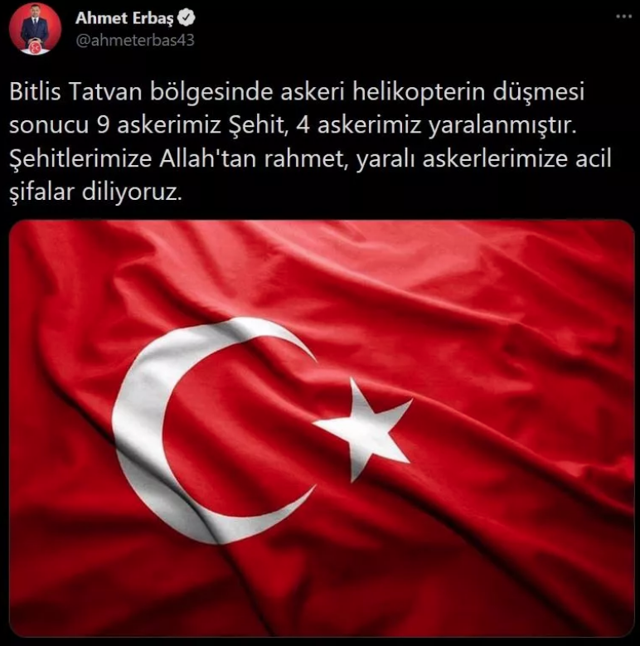 MHP'li vekil Ahmet Erbaş o mesajı amca oğlu için paylaştığını bilmiyordu yürek burkan detay... - Resim: 0