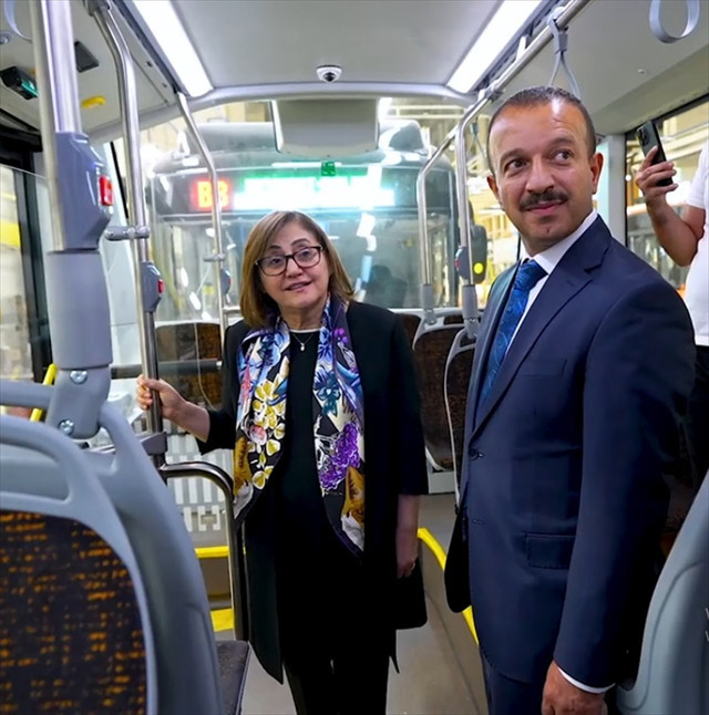 Gaziantep toplu ulaşımda elektrikli otobüse geçiyor - Resim: 0