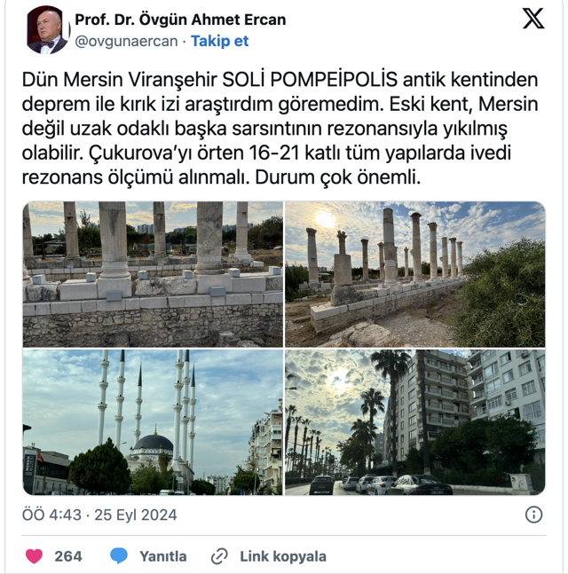 Deprem bilimci Ahmet Ercan’dan 2 kente uyarı: Bu bir intihardır! - Resim: 0