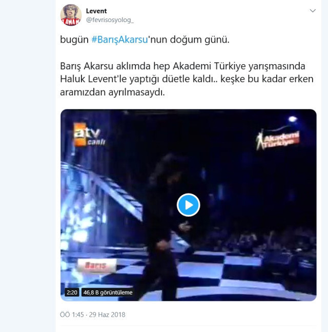 Barış Akarsu 39. doğum gününde anıldı - Resim: 3