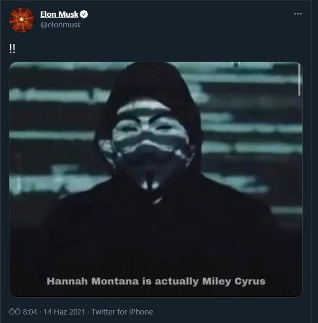Elon Musk'ın 'Anonymous' Tweet'i yankı uyandırdı! Hacker grubuyla dalga geçti - Resim: 0