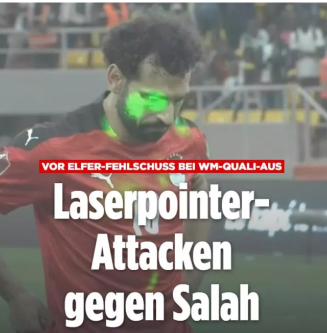 Dünya bunu konuşuyor; Mohamed Salah lazerle kör edildi - Resim: 1