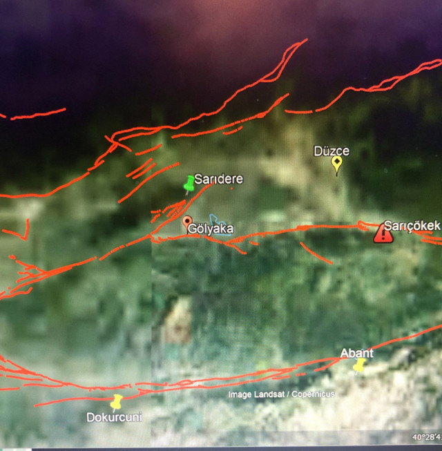 Düzce deprem haritasını paylayan Naci Görür kırılacak bir fay daha var dedi tam yerini söyledi - Resim: 0