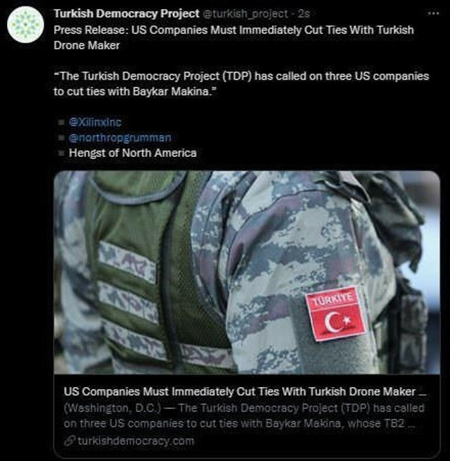 FETÖ'cülerin de yer aldığı ihanet şebekesinden Türk SİHA'larına boykot çağrısı - Resim: 0