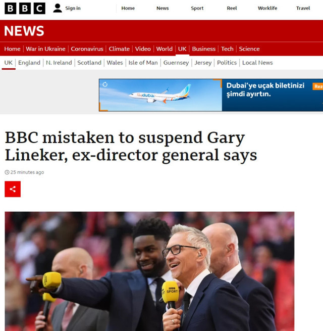 BBC'de Gary Lineker krizi: Hükümeti eleştirince işine son verildi! - Resim: 2