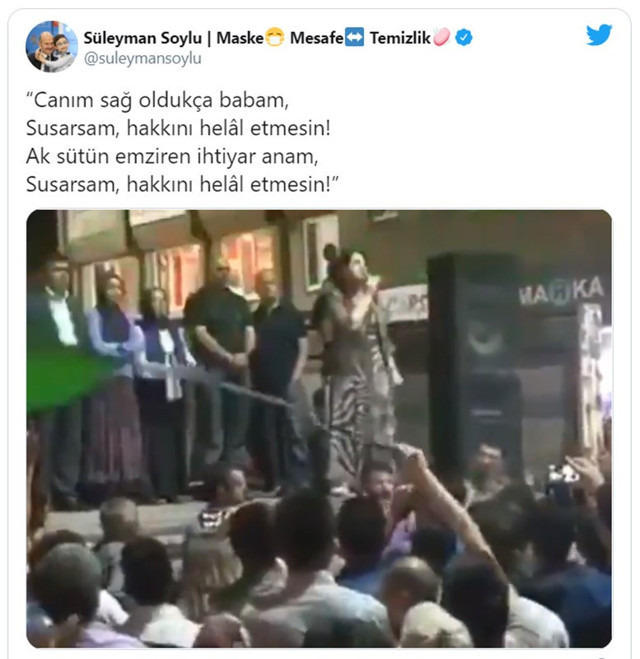 Süleyman Soylu'dan HDP'li Buldan'ın skandal videosuna sert tepki - Resim: 0