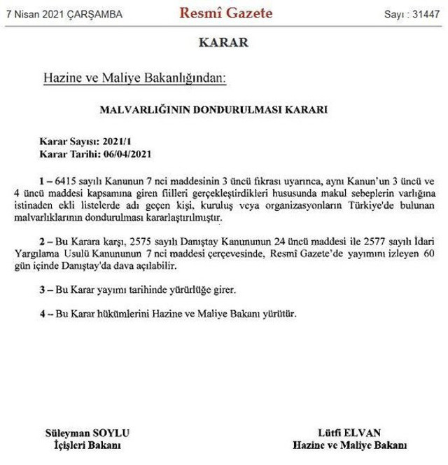 FETÖ, DAEŞ, PKK ve DHKP-C üyesi 377 kişinin mal varlıkları donduruldu! Neden bu kadar beklendi - Resim: 0