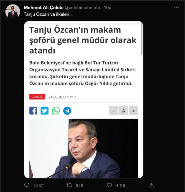 Mehmet Ali Çelebi ile Tanju Özcan birbirine girdi! 'Döneklik' suçlaması olay oldu - Resim: 2