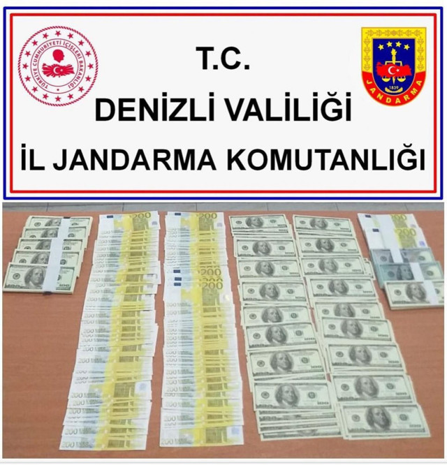 Denizli'de kontrol kaleminden geçen sahte döviz üretildi! - Resim: 0