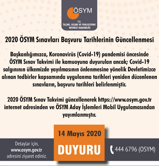 ÖSYM açıkladı! 2020 YKS kılavuzu güncellendi - Resim: 0