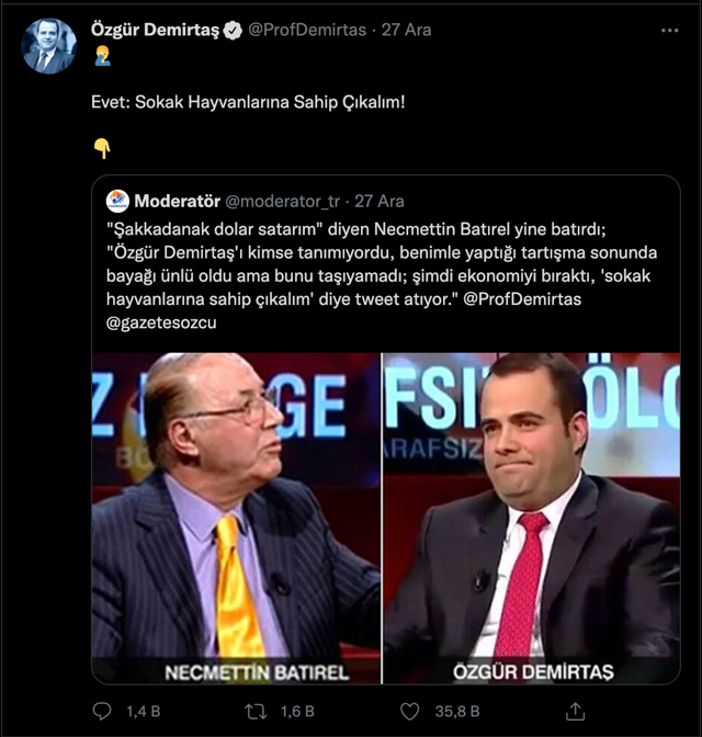 Şakkadanak polemiği sürüyor! Necmettin Batırel'in suçladığı Özgür Demirtaş'tan cevap geldi - Resim: 0