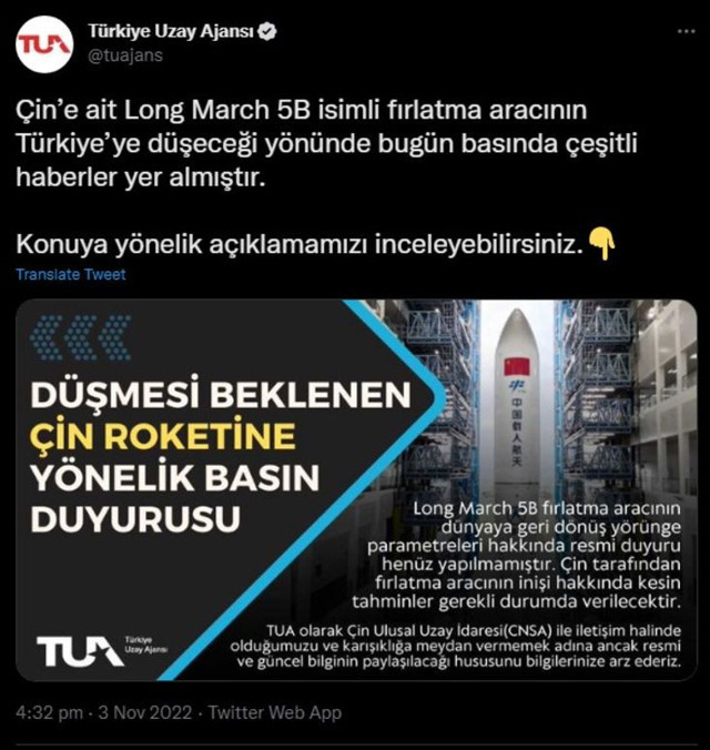 Dünya alarma geçti! Başıboş Çin roketinin düştüğü yer belli oldu - Resim: 1