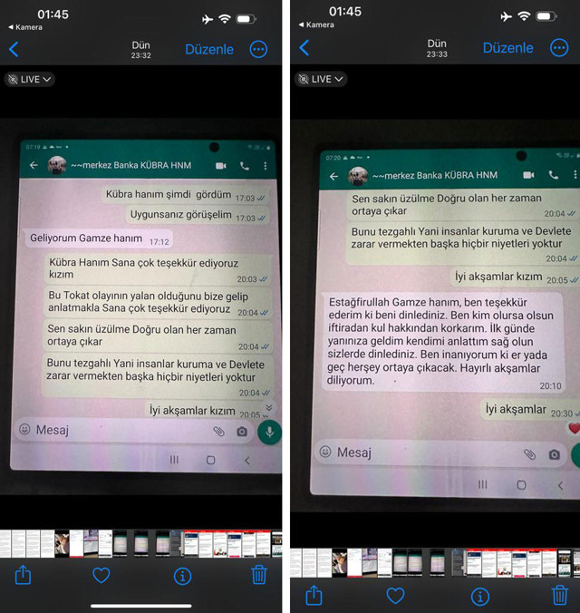 Uğur Dündar'dan bomba Hafize Gaye Erkan paylaşımı! 15 gün önce annesine mesaj atılmış - Resim: 1