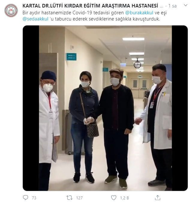 Koronavirüsü yenen Burak Akkul ve eşi Seda Akkul, hastaneden taburcu oldu - Resim: 4