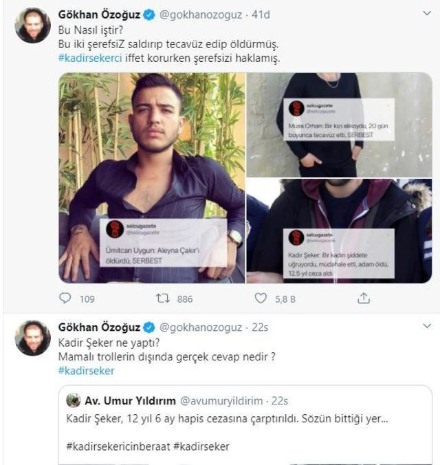 Gökhan Özoğuz Ümitcan Uygun'u paylaştı Kadir Şeker kararına isyan etti - Resim: 4