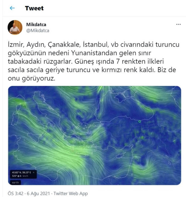 Yunanistan'dan gelen kül bulutu İstanbul'u sardı - Resim: 0