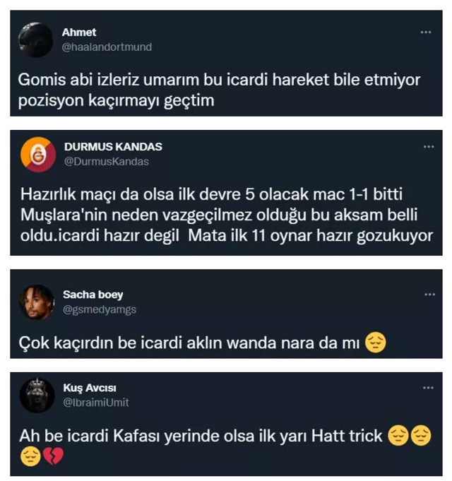 Mauro Icardi'ye bir haller olmuş kaçırdığı gol sonrası sosyal medya yıkıldı - Resim: 2