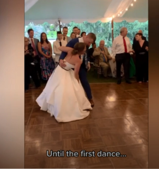 Düğünde görülmemiş talihsizlik! ABD'li çiftin ilk dansı hastanede bitti - Resim: 0