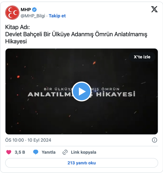 Devlet Bahçeli'nin hayatı kitap oluyor - Resim: 0