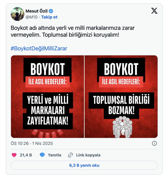 'Boykot' gerilimi! Mesut Özil'den Ali Mahir Başarır'a okkalı cevap - Resim: 0