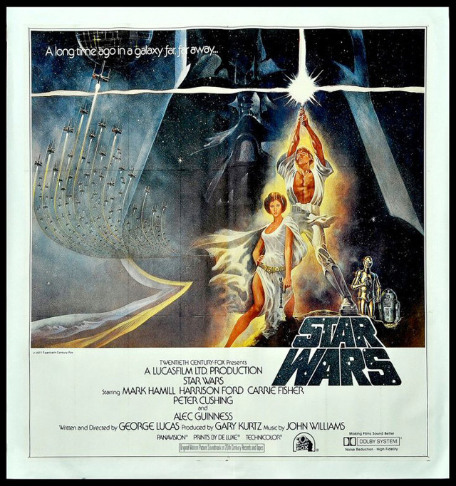 "Star Wars"ı dünyaya tanıtan ilk afiş çılgın fiyata satıldı - Resim: 0