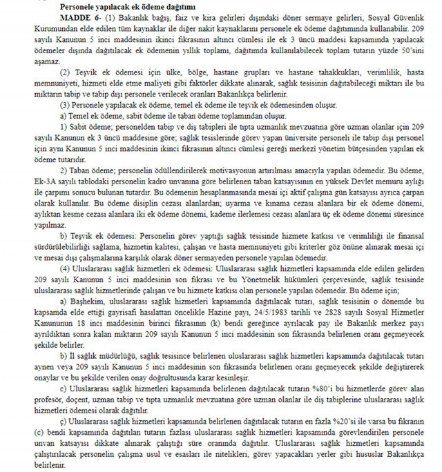 Bakan Koca duyurdu: Sağlık çalışanlarının ek ödeme yönetmeliği Resmi Gazete’de! - Resim: 1