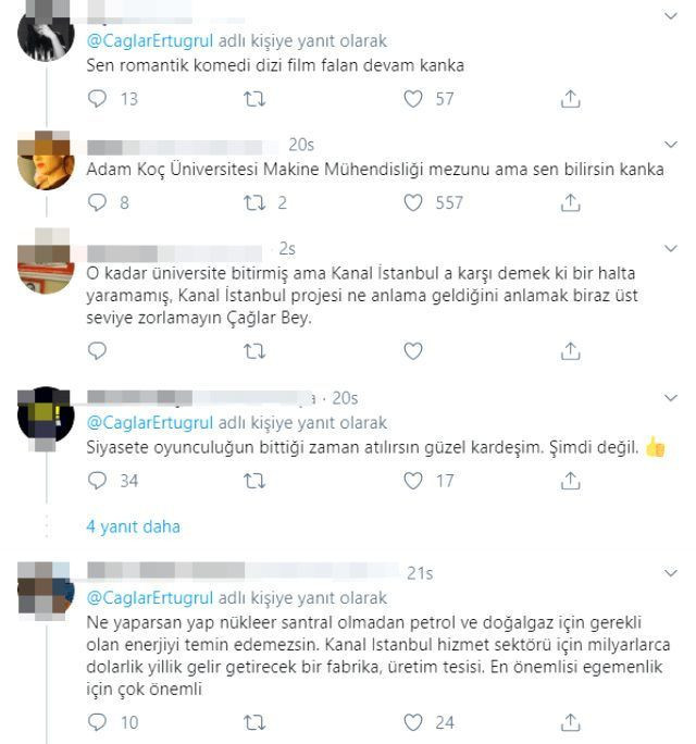 Afili Aşk'ın yıldızı Çağlar Ertuğrul'dan Kanal İstanbul ve yerli otomobil için olay paylaşımlar - Resim: 4