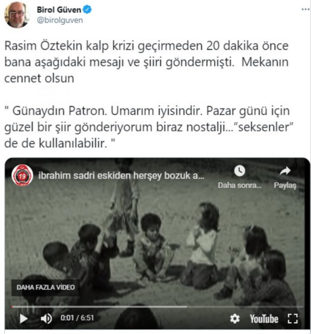 Son dakika usta oyuncu Rasim Öztekin hayatını kaybetti - Resim: 2