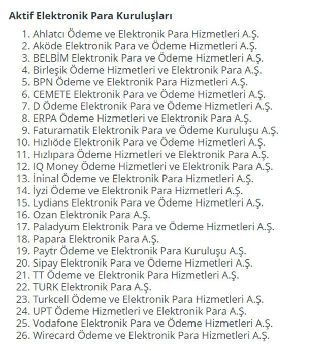 Merkez Bankasından izinsiz ödeme hizmeti sunan kişi ve kuruluşlara karşı uyarı - Resim: 1