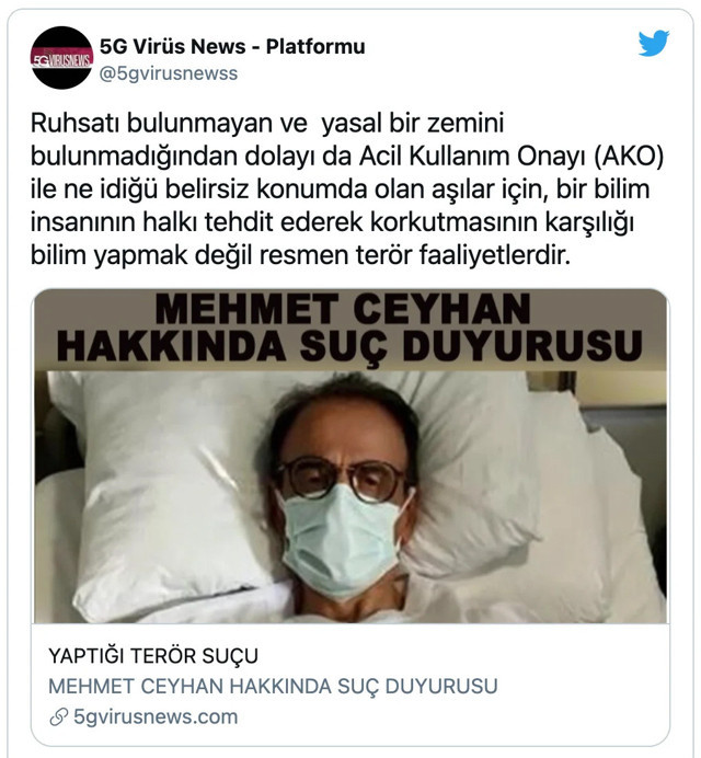'Tutuklansın' TT olmuştu! Prof. Dr. Mehmet Ceyhan: Şikayet edenleri dikkate almıyorum - Resim: 1