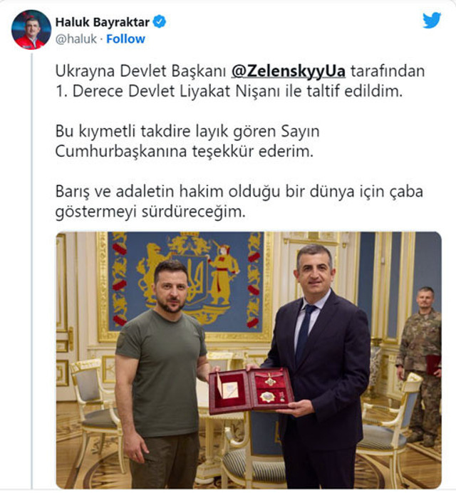 Zelenskiy açıkladı: Bayraktar Ukrayna'da İHA üretmek için fabrika kuracak - Resim: 1
