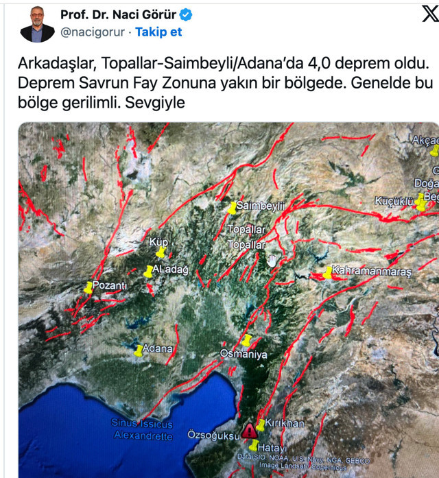 Peş peşe depremler sonrası Naci Görür'den kritik uyarı! - Resim: 0