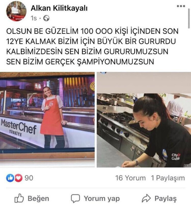 Tanya Kilityalı babası paylaştı Masterchef Tanya elendi mi? - Resim: 1