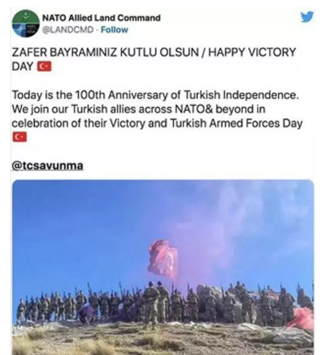 NATO'nun Türkiye paylaşımı Yunanistan'ın zoruna gitti! Saatler sonra kaldırıldı - Resim: 0