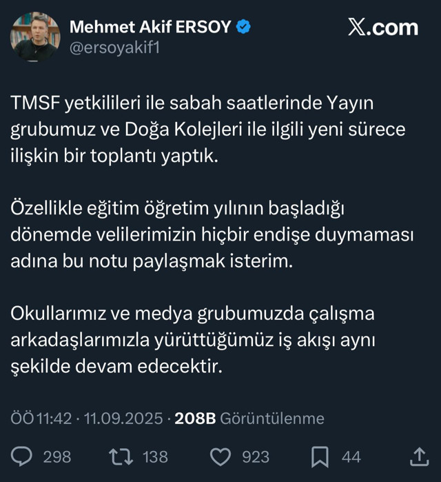 Habertürk TV Genel Yayın Yönetmeni Mehmet Akif Ersoy sessizliğini bozdu - Resim: 0