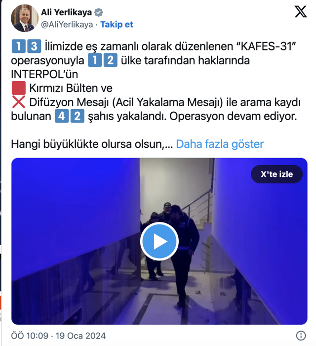 12 ülkede kırmızı bültenle aranıyordu! 42 gözaltı var - Resim: 0