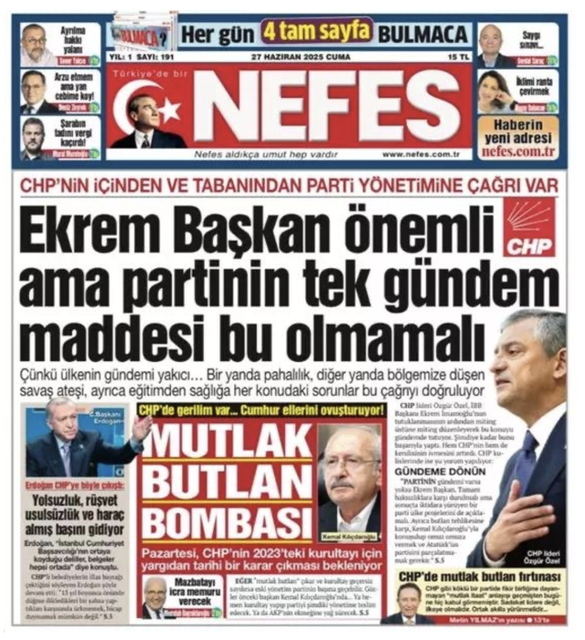 Nefes Gazetesi Genel Yayın Yönetmeni Metin Yılmaz'dan CHP'ye sert eleştiriler - Resim: 0