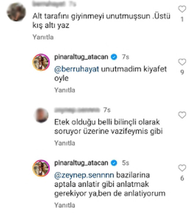 Süper minili Pınar Altuğ sosyal medyayı salladı! Takipçisine olay cevap: "Aptala anlatır gibi anlatmak gerekiyor" - Resim: 2