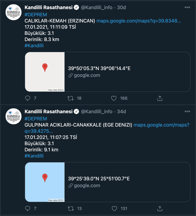 Son dakika! İzmir, Çanakkale ve Erzincan'da arka arkaya deprem oldu - Resim: 0