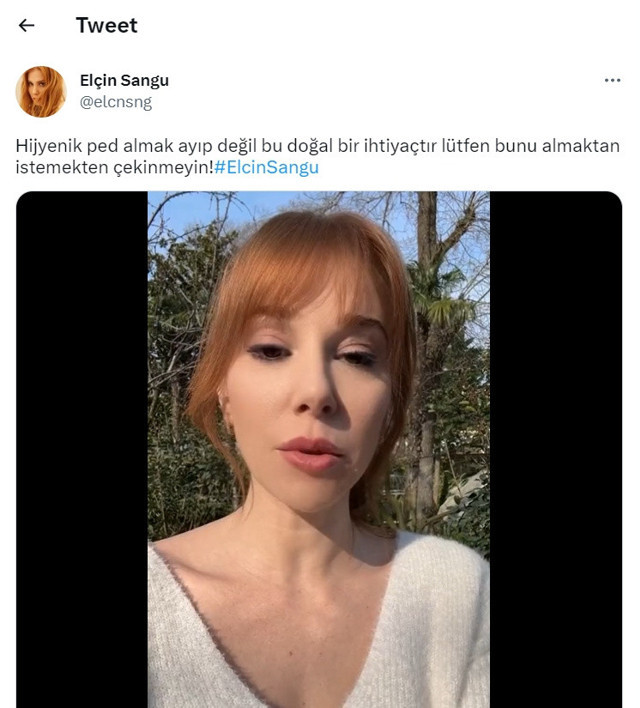 Elçin Sangu depremzede kadınlara seslendi: "Hijyenik ped almak ayıp değil, istemekten çekinmeyin" - Resim: 0