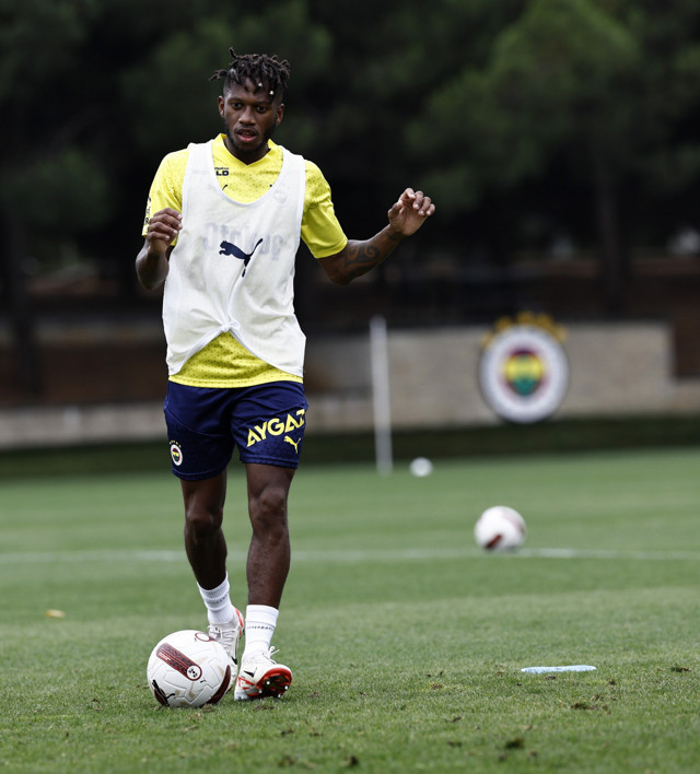 Cengiz Ünder ve Fred Fenerbahçe'de ilk antrenmanlarına çıktı - Resim: 3