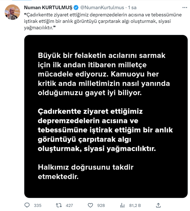 Numan Kurtulmuş'tan 'kahkaha' açıklaması! CHP'li Mahmut Tanal 'bu neyin kahkahası' demişti - Resim: 1