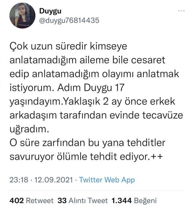 Tecavüze uğradığını söyleyen hesabın sahibi erkek çıktı - Resim: 0